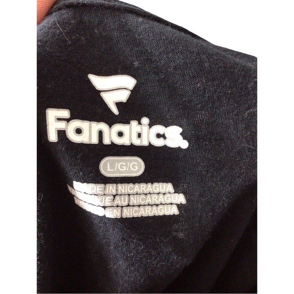 Fanatics Black and Gold Kids T-Shirt - Picture 3 of 3